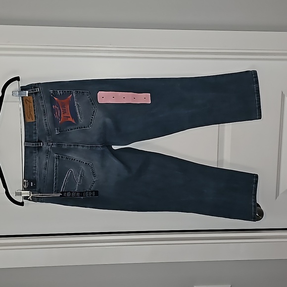 Seven 7 High Rise Skinny Jeans Size 6 Venus Blue 4-way stretch NWT MSRP $64 - Picture 2 of 15